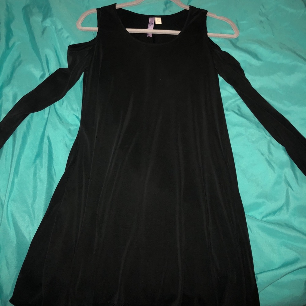 Alya Navy Black T-shirt Dress XS